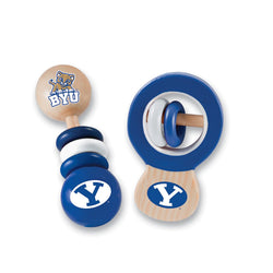 BYU Cougars - Baby Rattles 2-Pack (ONLINE ORDER ONLY)