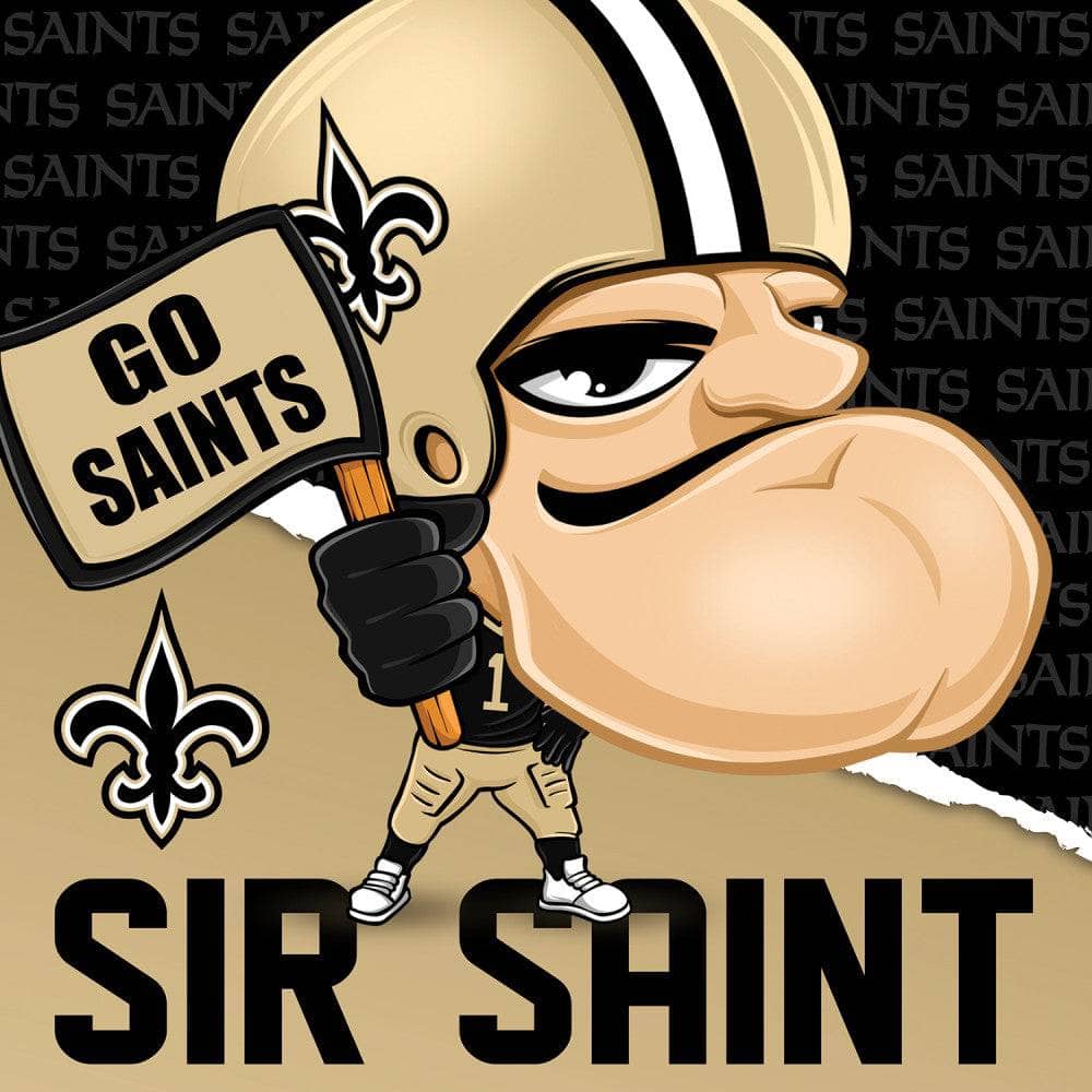 New Orleans Saints - NFL Mascot 100 Piece Jigsaw Puzzle