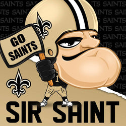 New Orleans Saints - NFL Mascot 100 Piece Jigsaw Puzzle
