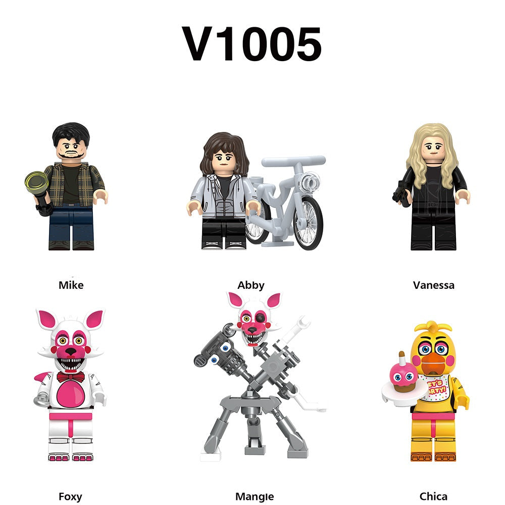 Five Nights at Freddy’s Minifigure Set of 6 (ONLINE ORDER ONLY)
