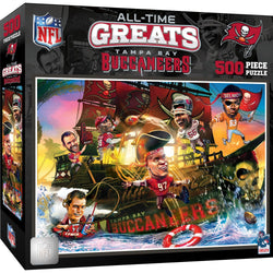 Tampa Bay Buccaneers - All-Time Greats 500 Piece Jigsaw Puzzle