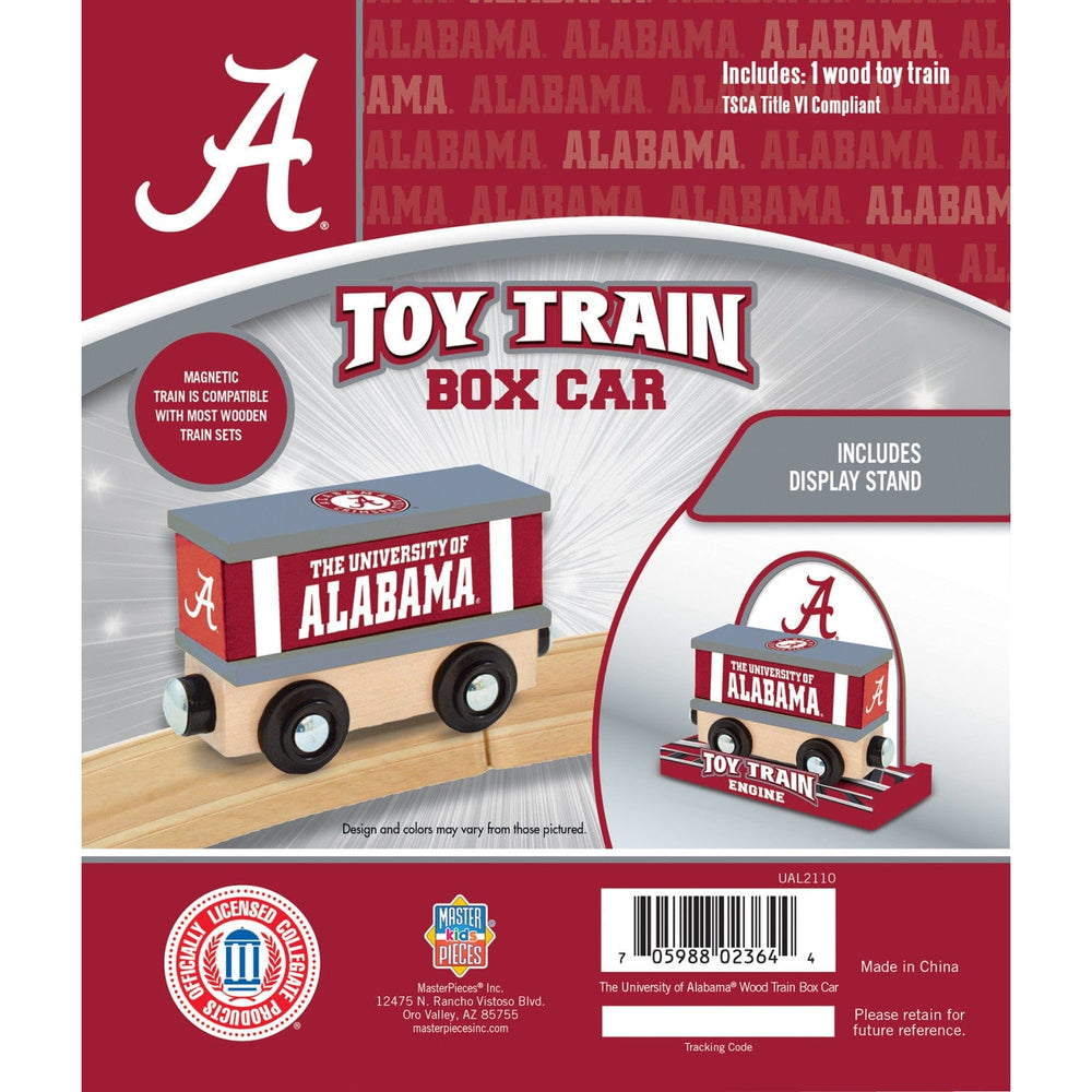 Alabama Crimson Tide Toy Train Box Car (ONLINE ORDER ONLY)