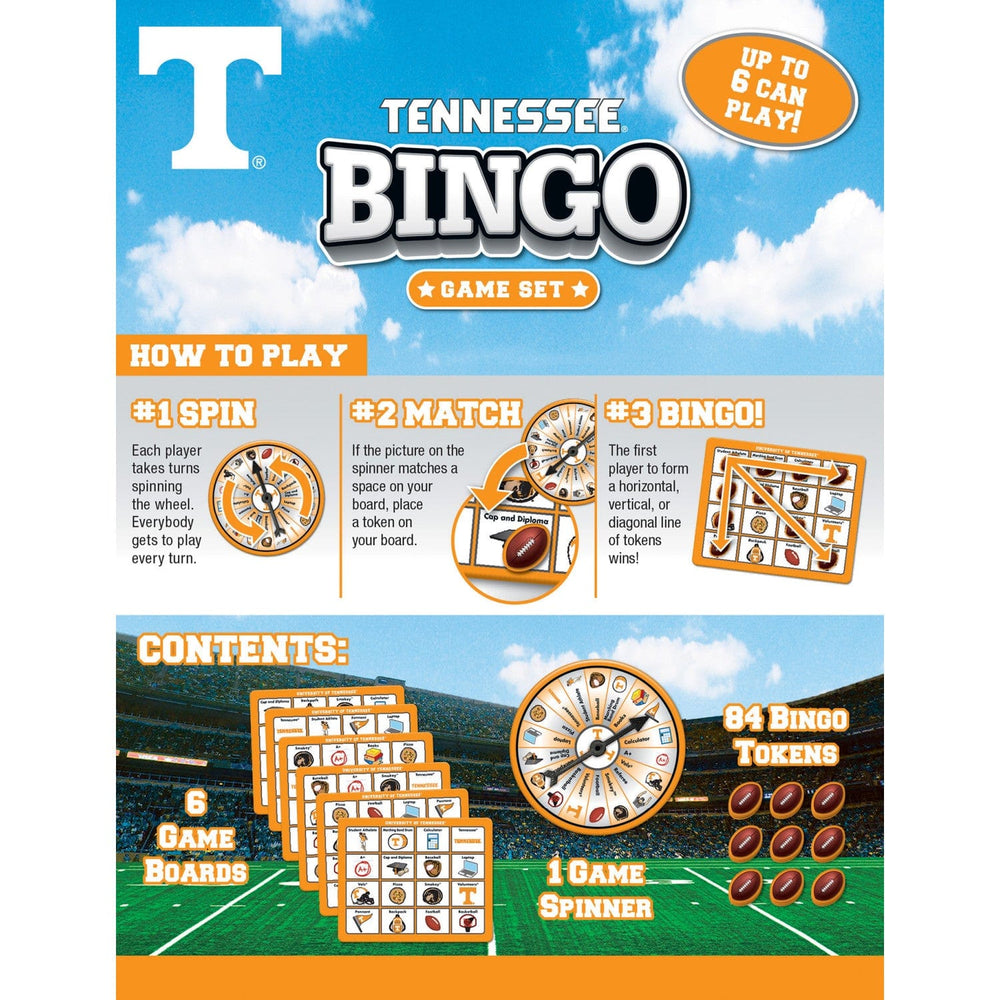 Tennessee Volunteers Bingo Game (ONLINE ORDER ONLY)