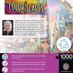 Colorscapes - Lights, Camera, New York! 1000 Piece Jigsaw Puzzle (ONLINE ORDER ONLY)