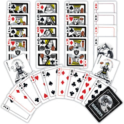 Las Vegas Raiders Neon-Styled Playing Cards - 54 Card Deck (ONLINE ORDER ONLY)