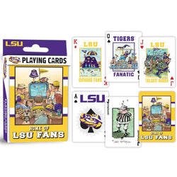 LSU Tigers Fan Deck Playing Cards - 54 Card Deck (ONLINE ORDER ONLY)