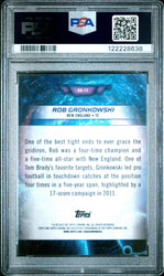 Graded 2024 Topps Cosmic Chrome Rob Gronkowski #GG17 Galaxy Greats Football Card PSA 9 Mint (ONLINE ORDER ONLY)