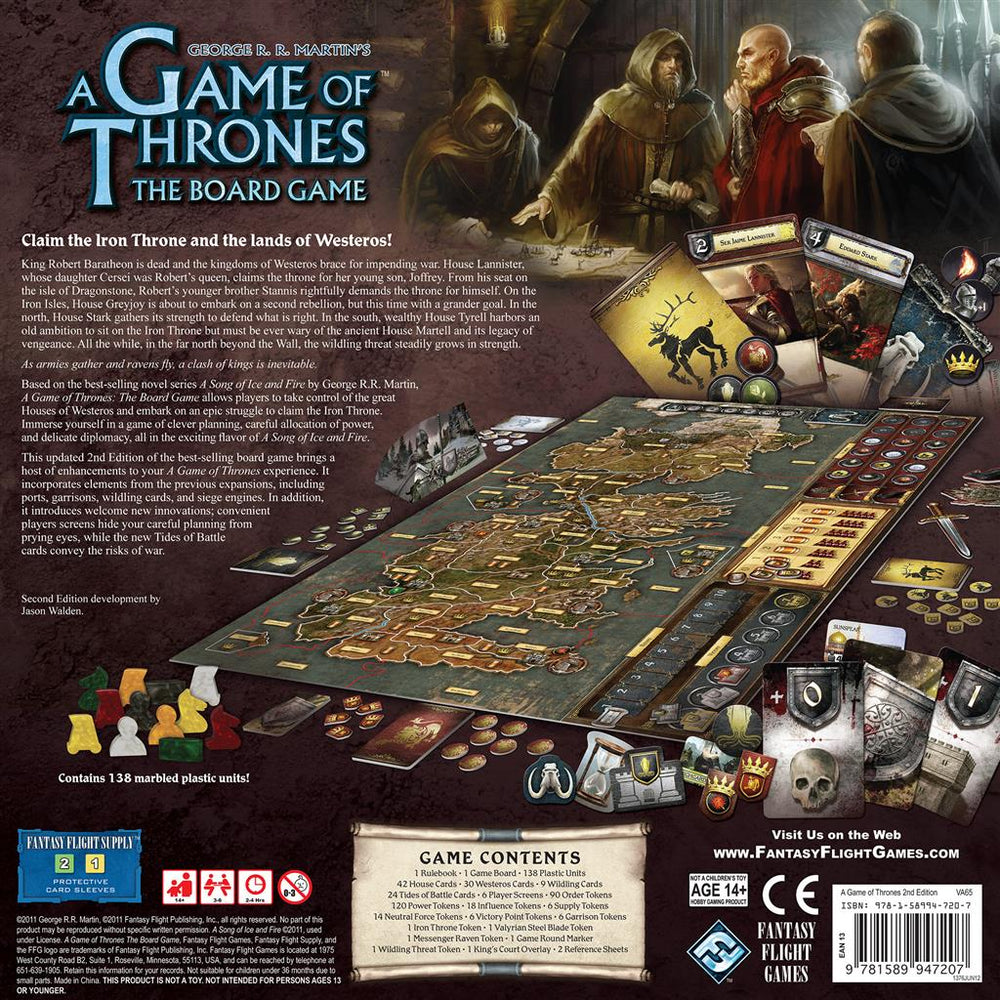 A Game of Thrones Boardgame 2nd Edition (ONLINE ORDER ONLY)