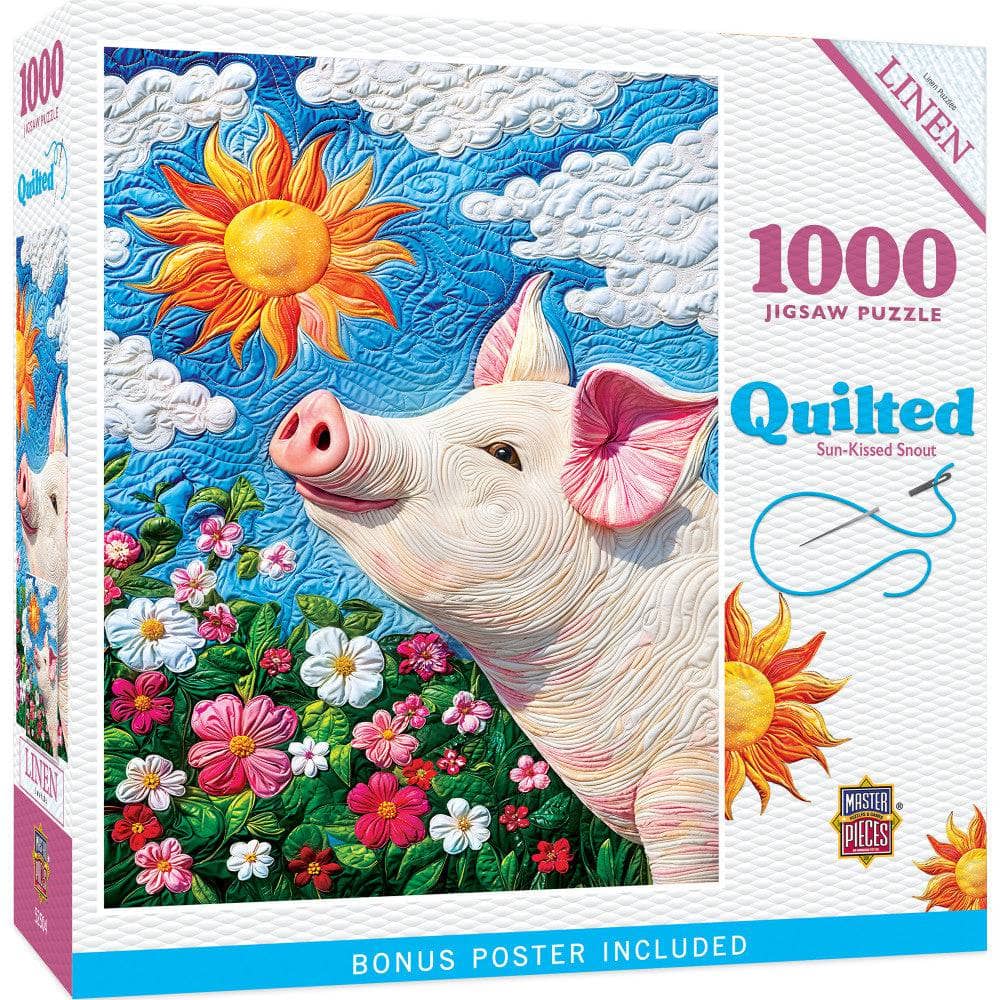 Quilted - Sun-Kissed Snout 1000 Piece Jigsaw Puzzle