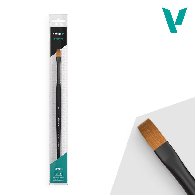 Hobby Brushes: Effects - Synthetic - Size 6 (ONLINE ORDER ONLY)