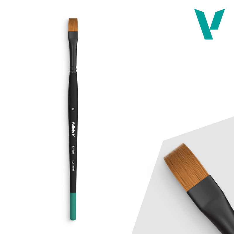 Hobby Brushes: Effects - Synthetic - Size 8 (ONLINE ORDER ONLY)