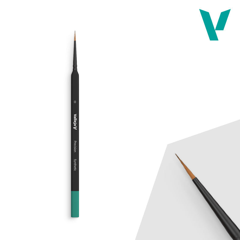 Hobby Brushes: Precision - Synthetic - Size 0 (ONLINE ORDER ONLY)