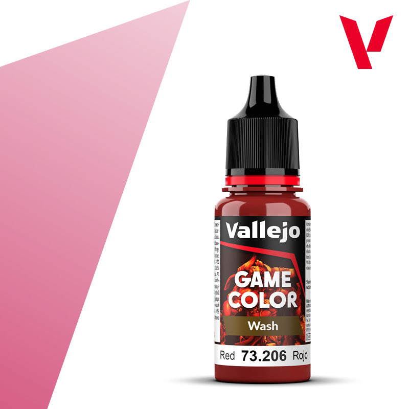 Game Color: Wash - Red (ONLINE ORDER ONLY)