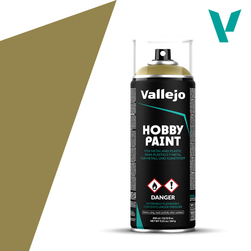 Hobby Paint: Spray Primer - Panzer Yellow (ONLINE ORDER ONLY)