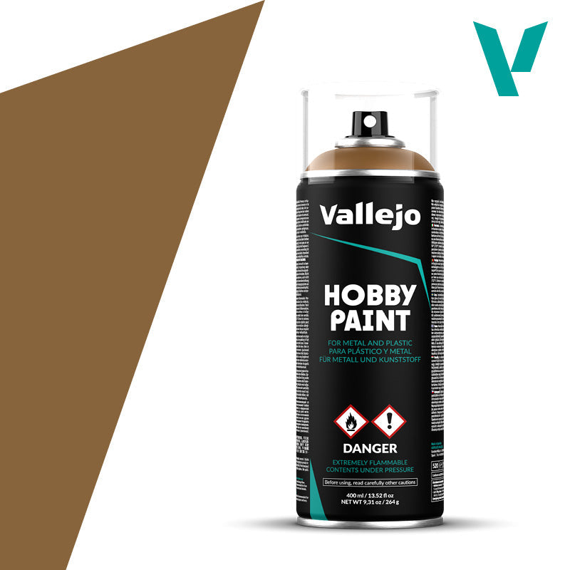 Hobby Paint: Spray Primer - Leather Brown (ONLINE ORDER ONLY)