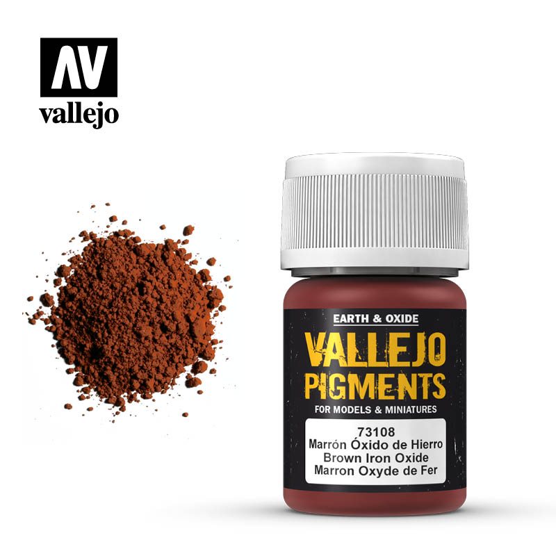 Vallejo Pigments: Brown Iron Oxide (ONLINE ORDER ONLY)