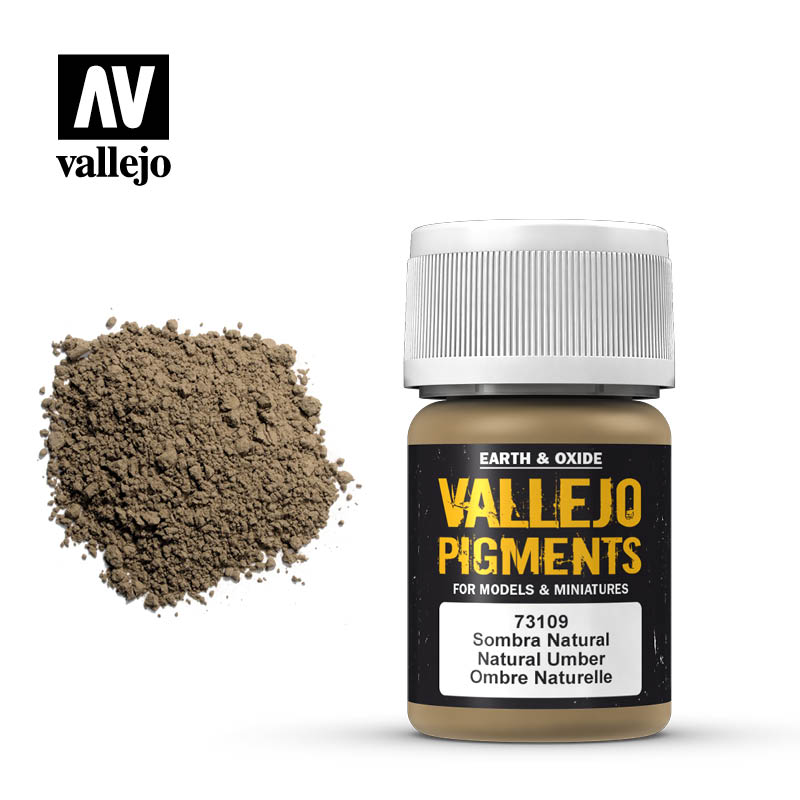 Vallejo Pigments: Natural Umber (ONLINE ORDER ONLY)