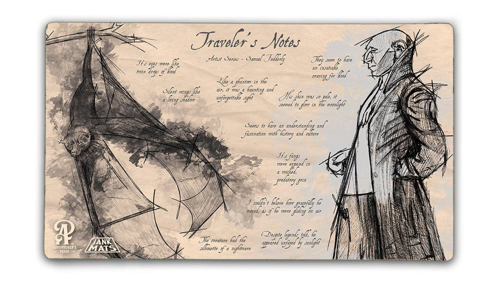 Vampire Sketch Playmat (ONLINE ORDER ONLY)