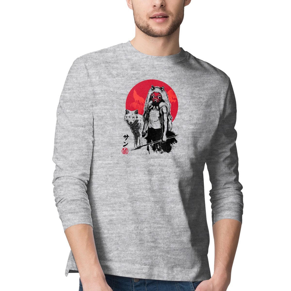 Wolf Girl Sumi-e (Online Order Only)