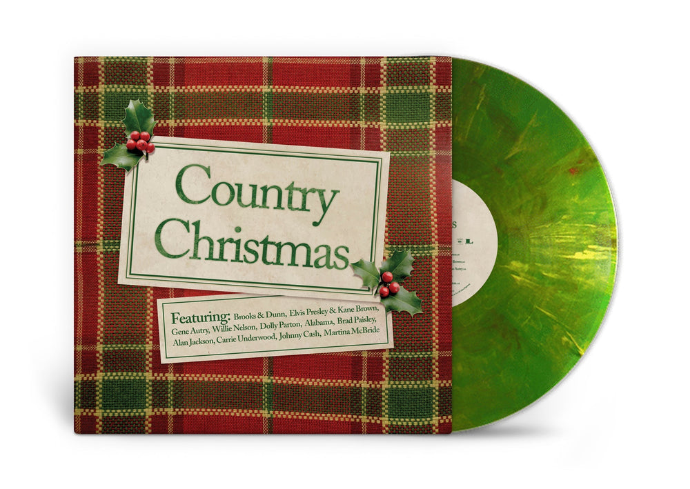 PRE-ORDER Various Artists - Country Christmas [Tree Color Vinyl] [Vinyl] (ONLINE ORDER ONLY)
