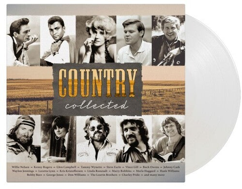 Various Artists - Country Collected (Limited Edition, 180 Gram Vinyl, Clear Vinyl) [Import] (2 Lp's) [Vinyl] (ONLINE ORDER ONLY)