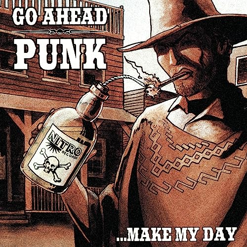 Various Artists - Go Ahead Punk...Make My Day [Orange Splatter LP] [Vinyl] (ONLINE ORDER ONLY)