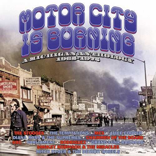 Motor City Is Burning: A Michigan Anthology 1965-1972 [Import] (3 Cd's) [CD] (ONLINE ORDER ONLY)