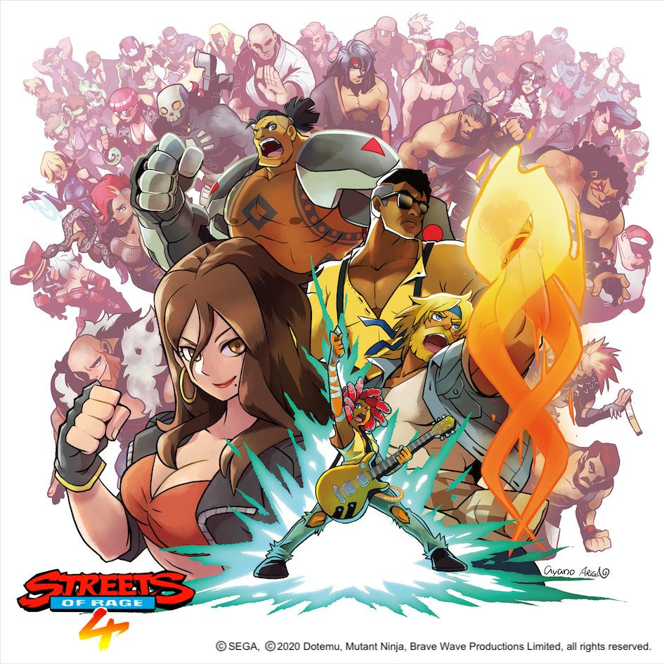 Streets Of Rage 4 - The Definitive Soundtrack [Vinyl] (ONLINE ORDER ONLY)
