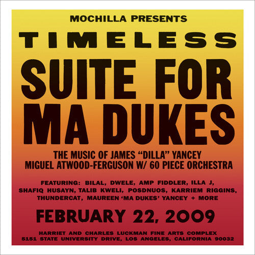 Timeless: Suite for Ma Dukes (2 Lp's) [Vinyl] (ONLINE ORDER ONLY)