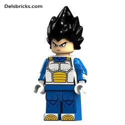 Vegeta Dragon Ball Z Lego Minifigures Custom Toys (ONLINE ORDER ONLY)