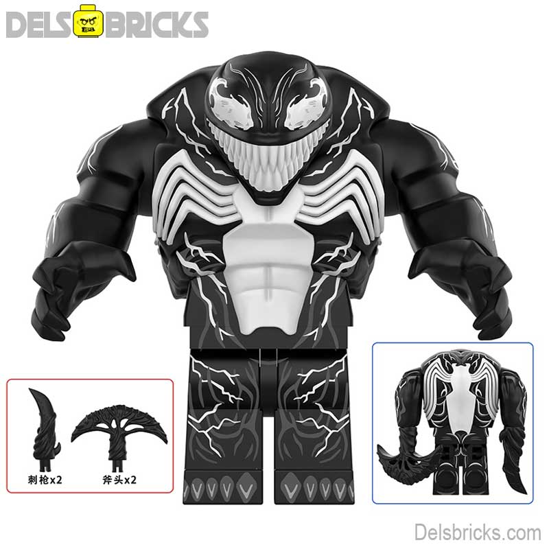 Venom from Spider-Man Lego Minifigures Custom Toys 5 (ONLINE ORDER ONLY)