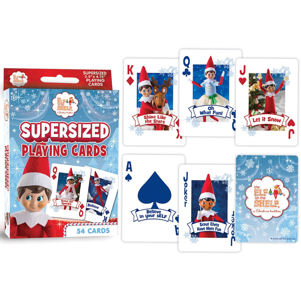 Elf on the Shelf Jumbo Playing Cards (ONLINE ORDER ONLY)