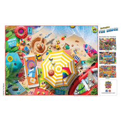Greetings From The Beach - 550 Piece Jigsaw Puzzle (ONLINE ORDER ONLY)