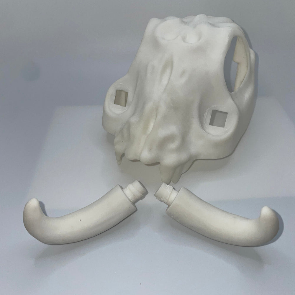 Vintage Star Wars POTF Ewok Battle Wagon Skull Tusk Set Repro Replacement Part Kenner Toys from Ewok Cartoon (ONLINE ORDER ONLY)