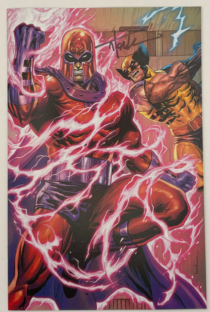 [Signed by Tyler Kirkham] WOLVERINE #2  Unknown Tyler Kirkham Connecting Cover Excl Virgin Var (ONLINE ORDER ONLY)