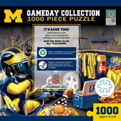 Michigan Wolverines - Gameday 1000 Piece Jigsaw Puzzle (ONLINE ORDER ONLY)