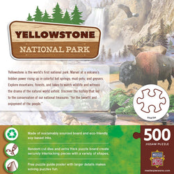 Yellowstone National Park 500 Piece Jigsaw Puzzle (ONLINE ORDER ONLY)