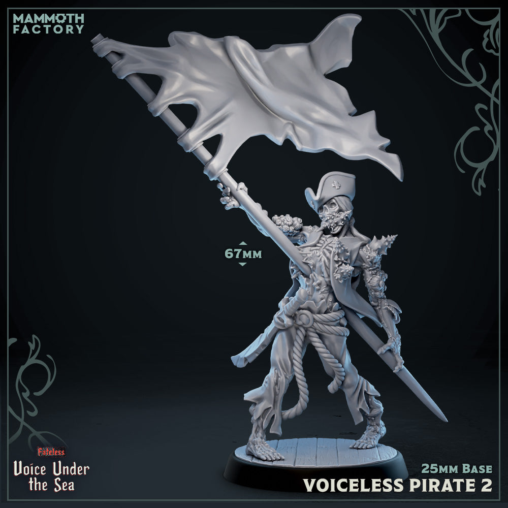 Voiceless Pirate 2 (Undead Pirate) (Online Order Only)