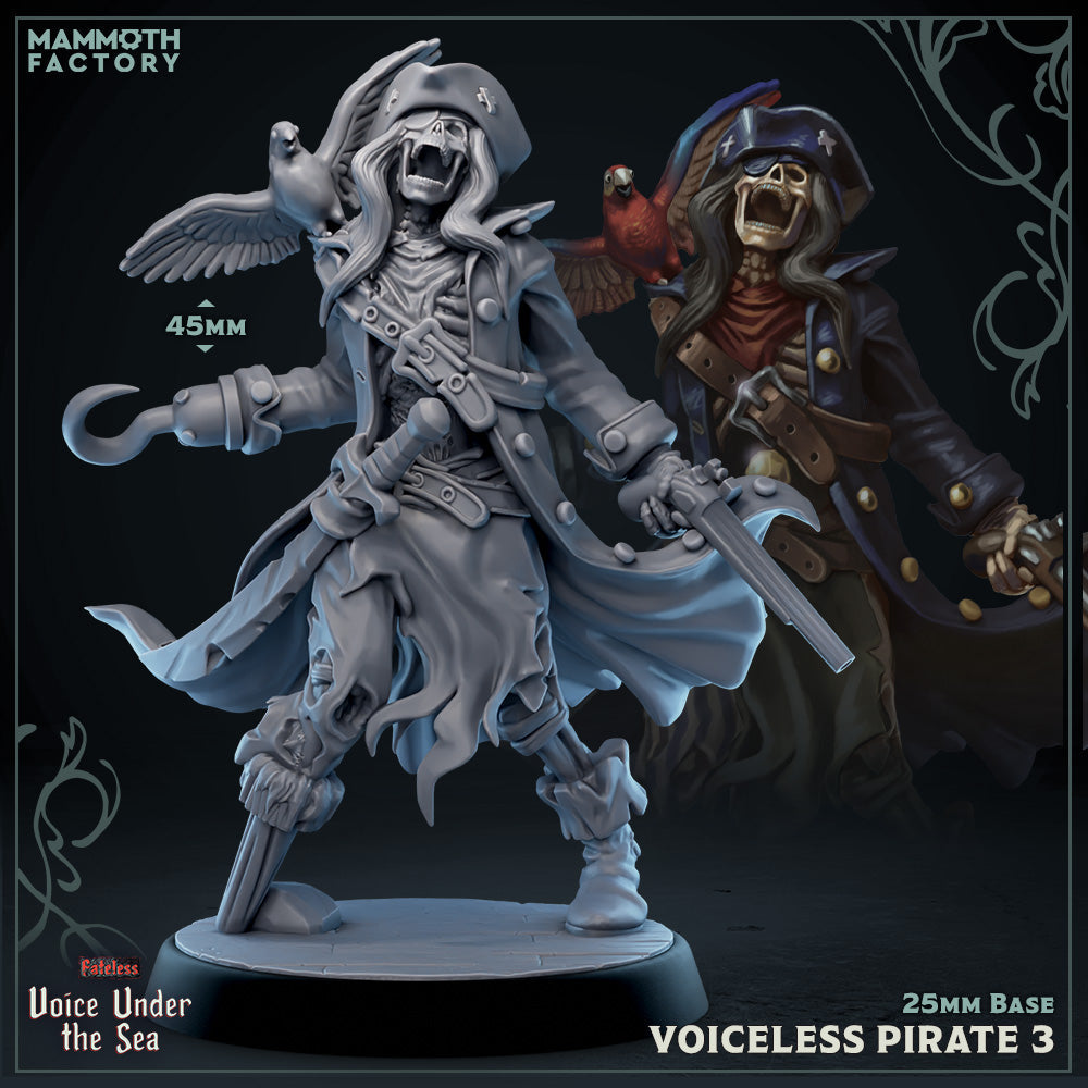 Voiceless Pirate 3 (Undead Pirate) (Online Only)