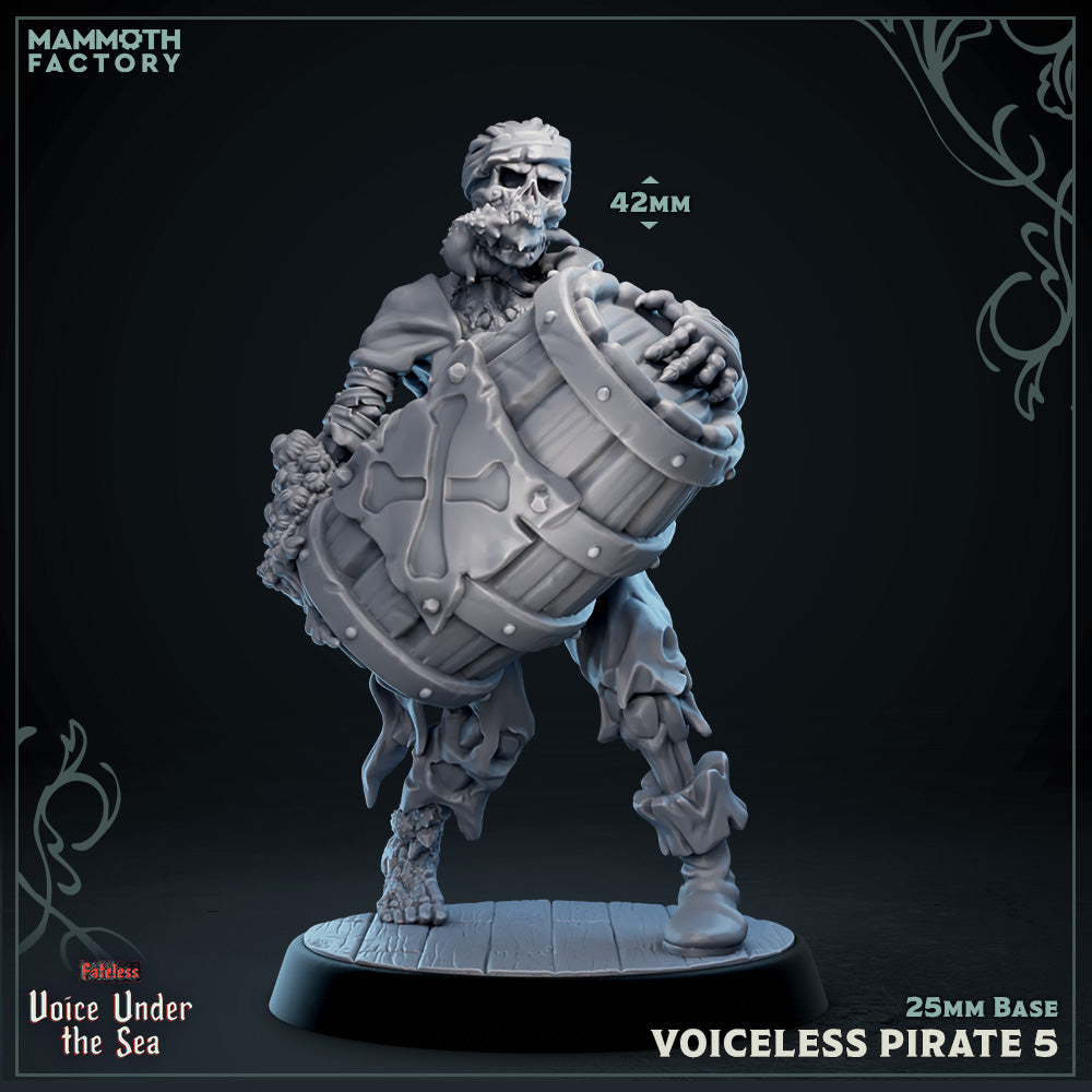 Voiceless Pirate 5 (Undead Pirate) (Online Order Only)
