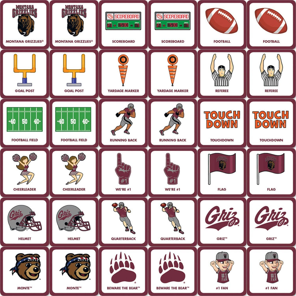 Montana Grizzlies Matching Game (ONLINE ORDER ONLY)