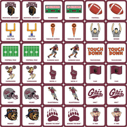 Montana Grizzlies Matching Game (ONLINE ORDER ONLY)