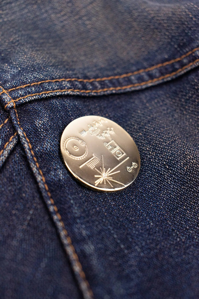 Voyager Golden Record Cover Pin (ONLINE ORDER ONLY)