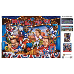 Buffalo Bills - All Time Greats 500 Piece Jigsaw Puzzle (ONLINE ORDER ONLY)