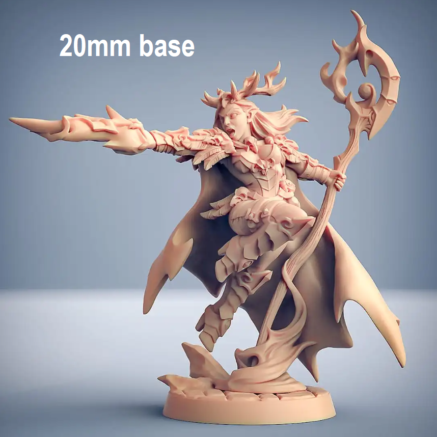 Vulpeana Whitebranch (Female Elf Druid) (Online Order Only)