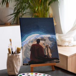Superman & Krypto - Paint By Numbers Kit (ONLINE ORDER ONLY)