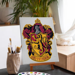 Gryffindor Crest - Paint By Numbers Kit (ONLINE ORDER ONLY)