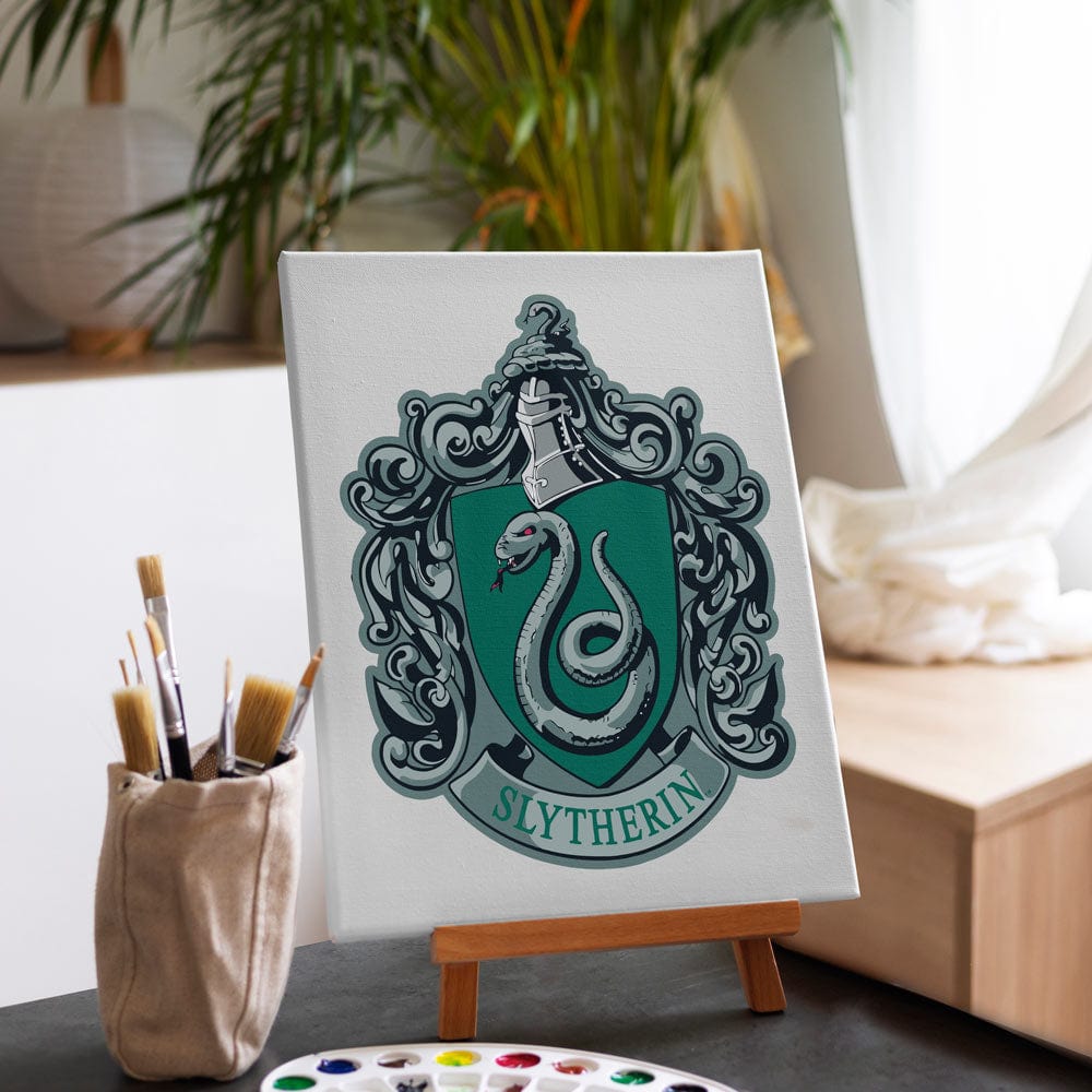 Slytherin Crest - Paint By Numbers Kit (ONLINE ORDER ONLY)