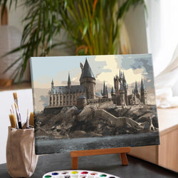 Hogwarts Castle - Paint By Numbers Kit (ONLINE ORDER ONLY)