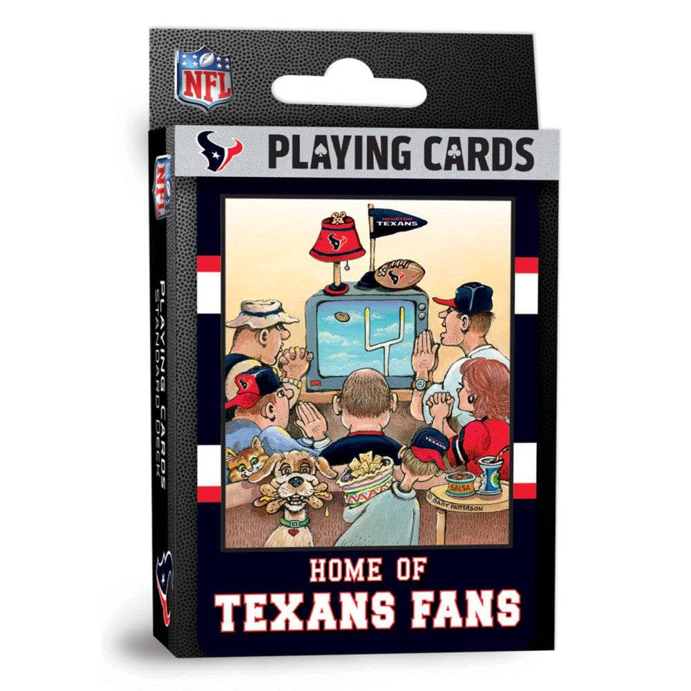 Houston Texans Fan Deck Playing Cards - 54 Card Deck (ONLINE ORDER ONLY)